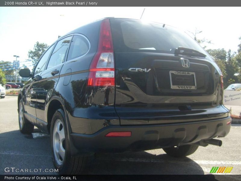 Nighthawk Black Pearl / Ivory 2008 Honda CR-V LX