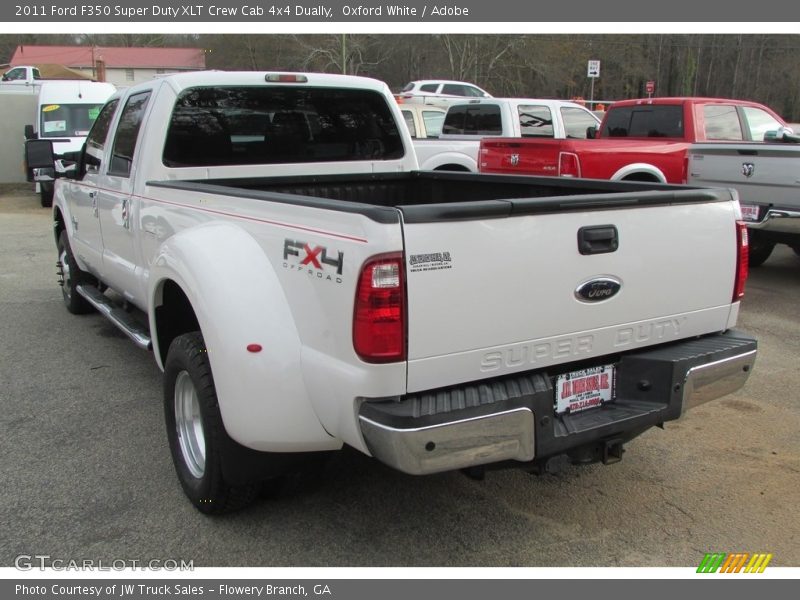 Oxford White / Adobe 2011 Ford F350 Super Duty XLT Crew Cab 4x4 Dually
