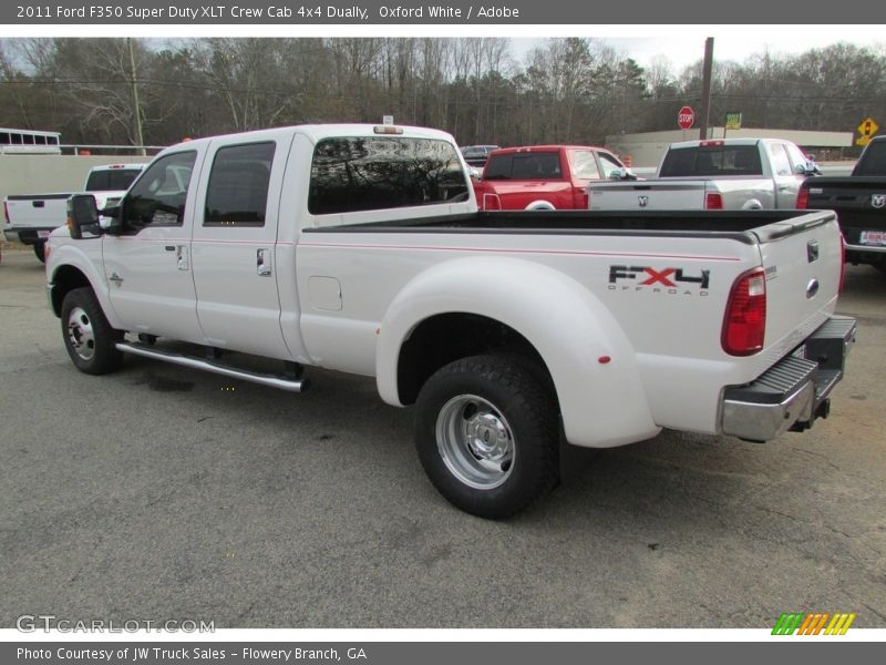 Oxford White / Adobe 2011 Ford F350 Super Duty XLT Crew Cab 4x4 Dually