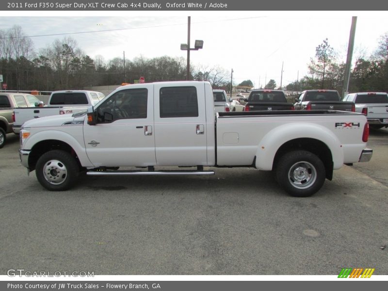 Oxford White / Adobe 2011 Ford F350 Super Duty XLT Crew Cab 4x4 Dually