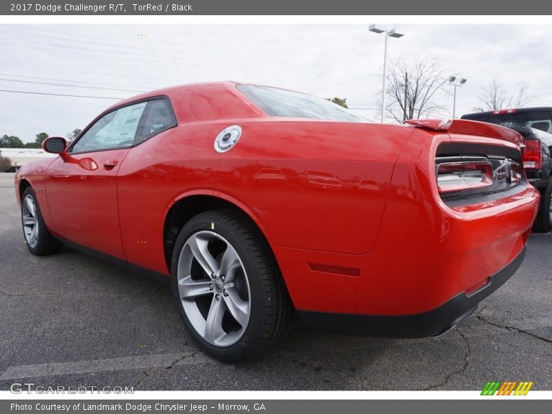 TorRed / Black 2017 Dodge Challenger R/T