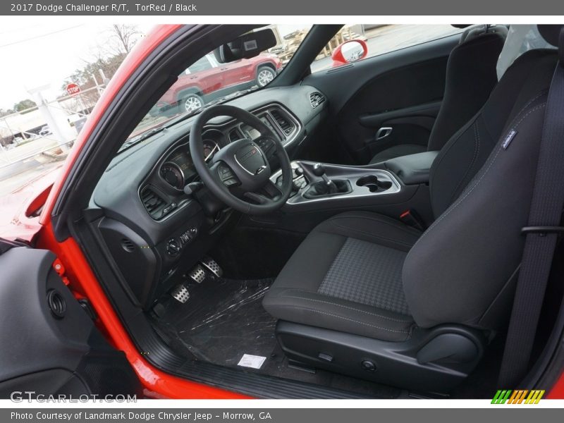 Front Seat of 2017 Challenger R/T