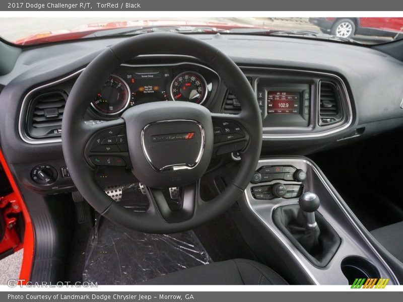 Dashboard of 2017 Challenger R/T