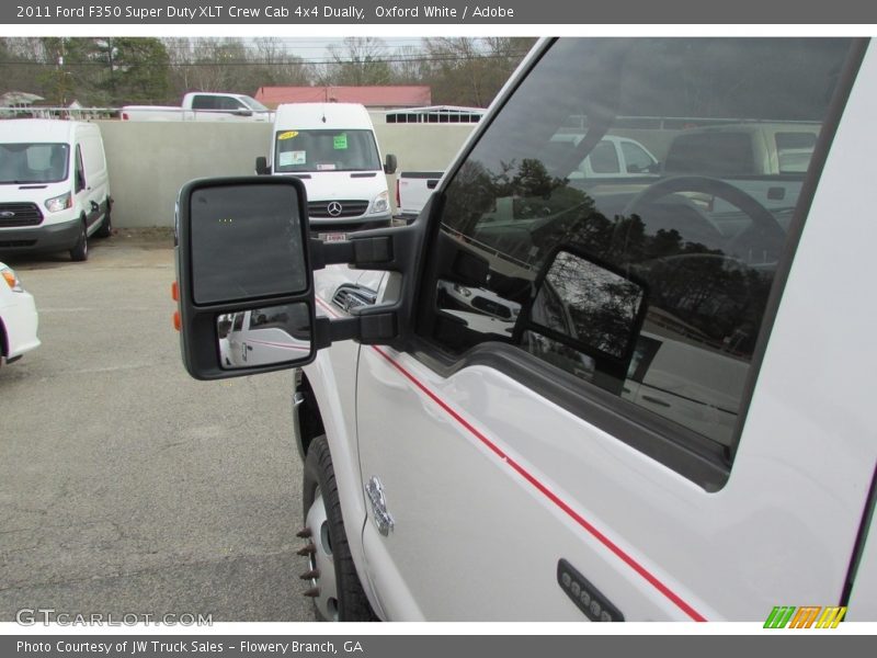 Oxford White / Adobe 2011 Ford F350 Super Duty XLT Crew Cab 4x4 Dually