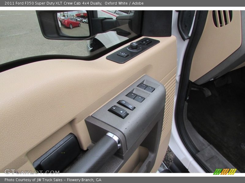 Oxford White / Adobe 2011 Ford F350 Super Duty XLT Crew Cab 4x4 Dually