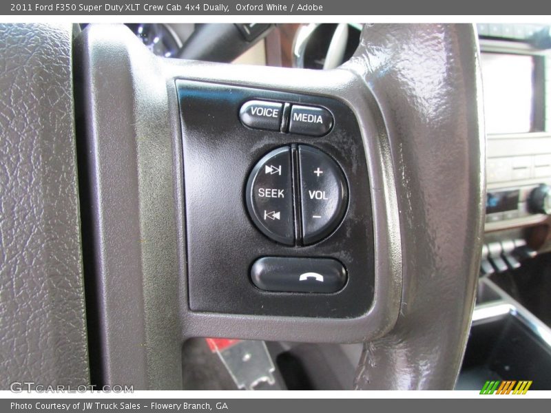 Oxford White / Adobe 2011 Ford F350 Super Duty XLT Crew Cab 4x4 Dually
