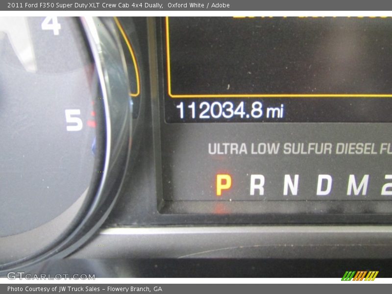Oxford White / Adobe 2011 Ford F350 Super Duty XLT Crew Cab 4x4 Dually