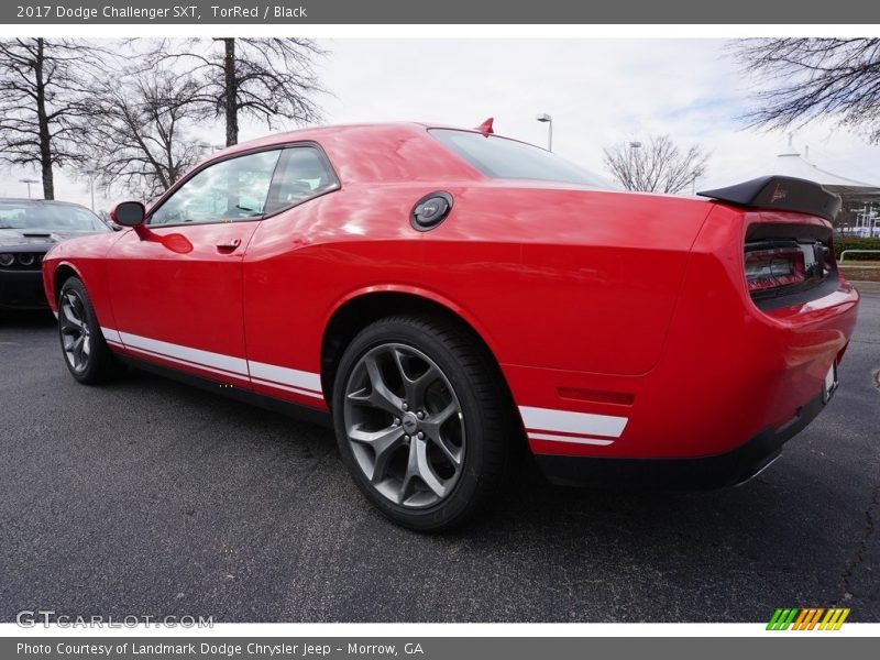TorRed / Black 2017 Dodge Challenger SXT