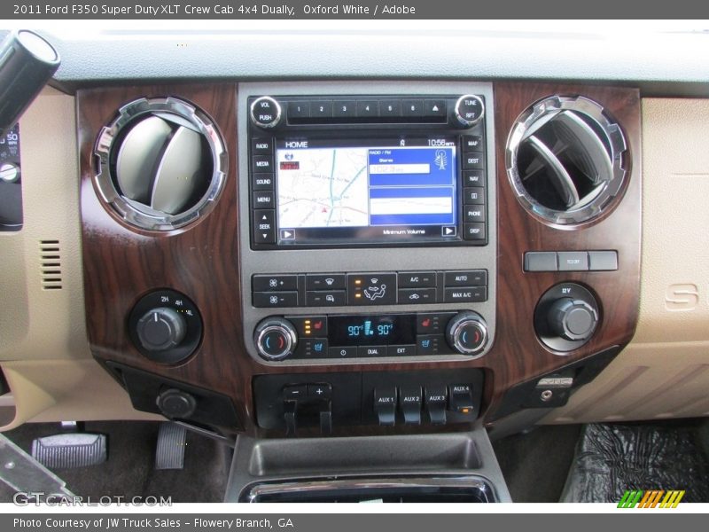 Oxford White / Adobe 2011 Ford F350 Super Duty XLT Crew Cab 4x4 Dually
