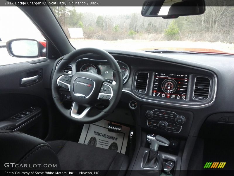 Dashboard of 2017 Charger R/T Scat Pack