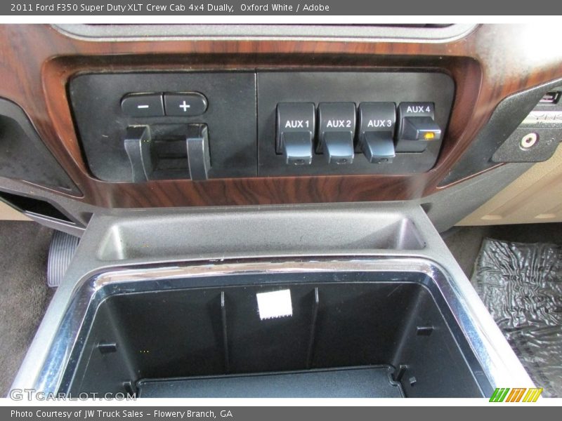 Oxford White / Adobe 2011 Ford F350 Super Duty XLT Crew Cab 4x4 Dually
