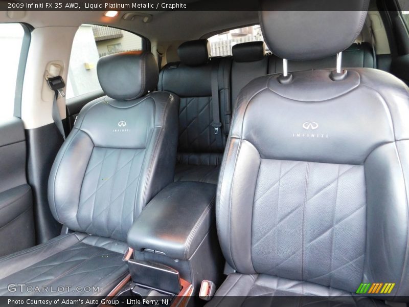Liquid Platinum Metallic / Graphite 2009 Infiniti FX 35 AWD