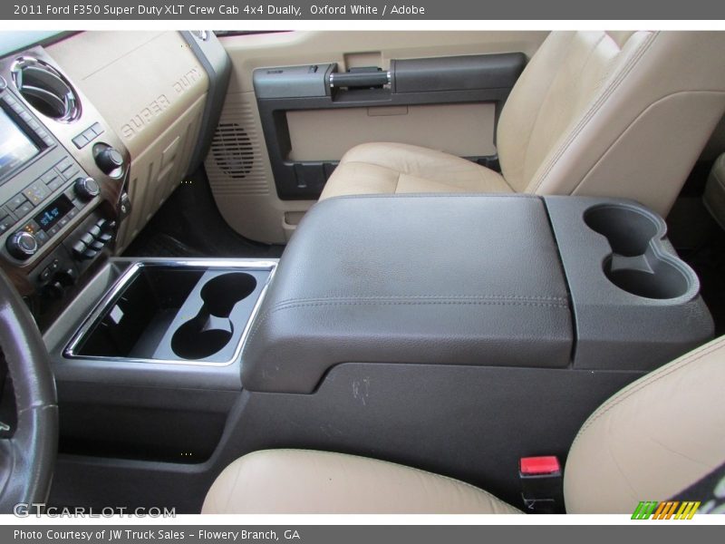 Oxford White / Adobe 2011 Ford F350 Super Duty XLT Crew Cab 4x4 Dually