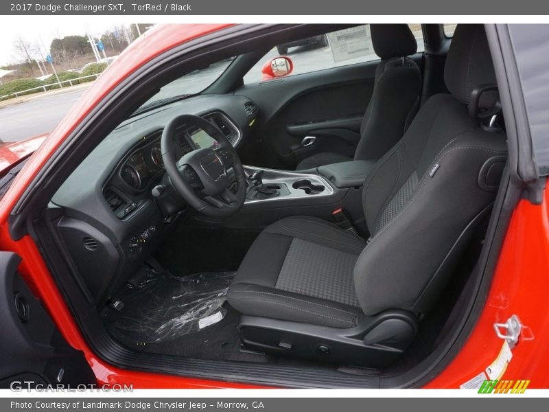  2017 Challenger SXT Black Interior