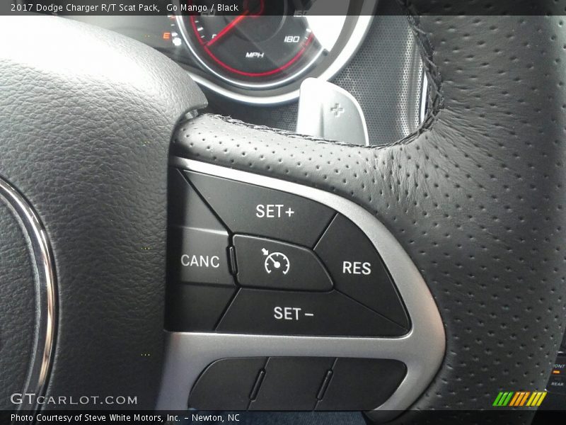Controls of 2017 Charger R/T Scat Pack