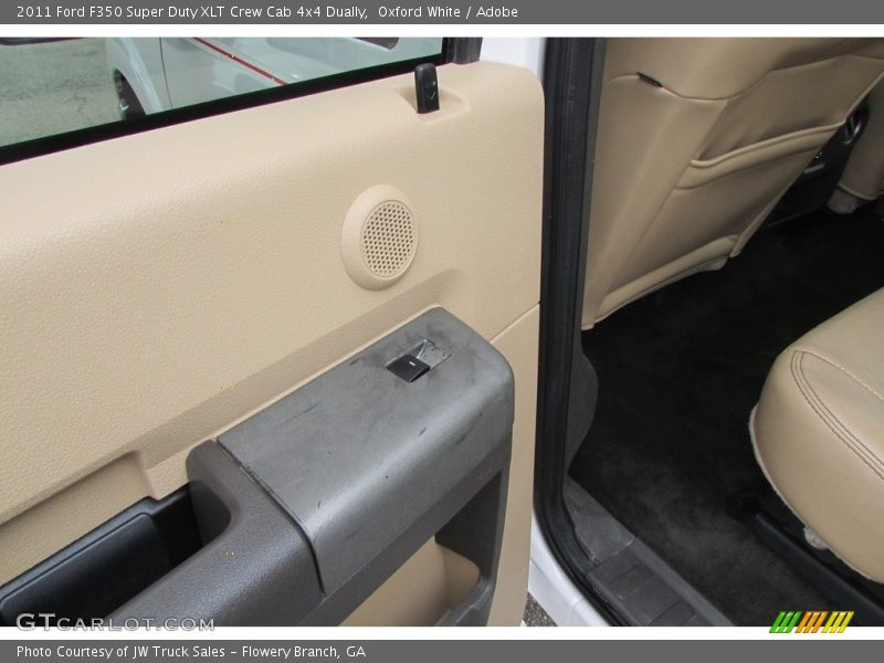 Oxford White / Adobe 2011 Ford F350 Super Duty XLT Crew Cab 4x4 Dually