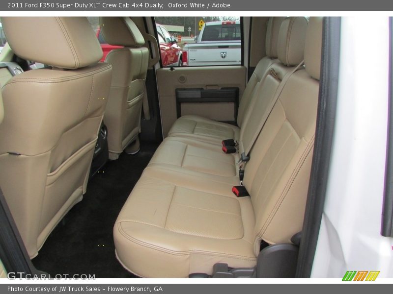 Oxford White / Adobe 2011 Ford F350 Super Duty XLT Crew Cab 4x4 Dually