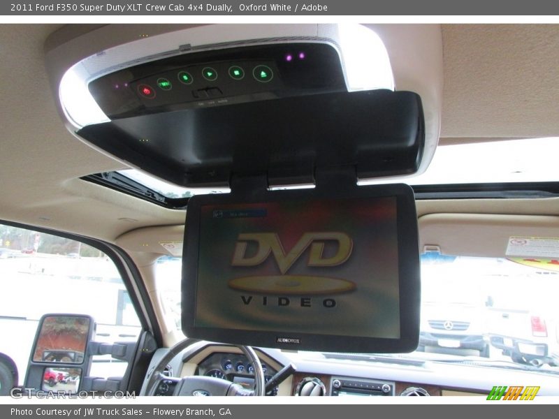 Oxford White / Adobe 2011 Ford F350 Super Duty XLT Crew Cab 4x4 Dually