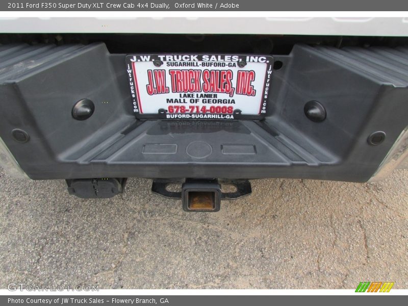Oxford White / Adobe 2011 Ford F350 Super Duty XLT Crew Cab 4x4 Dually