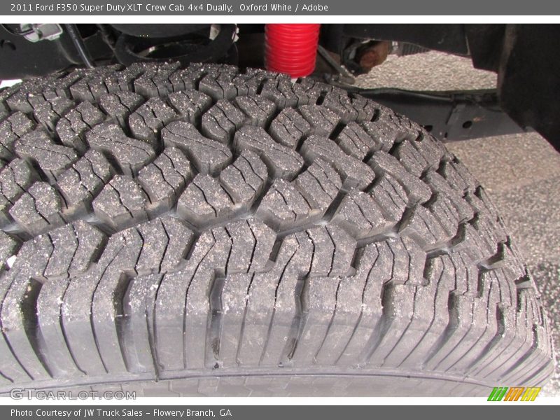 Oxford White / Adobe 2011 Ford F350 Super Duty XLT Crew Cab 4x4 Dually