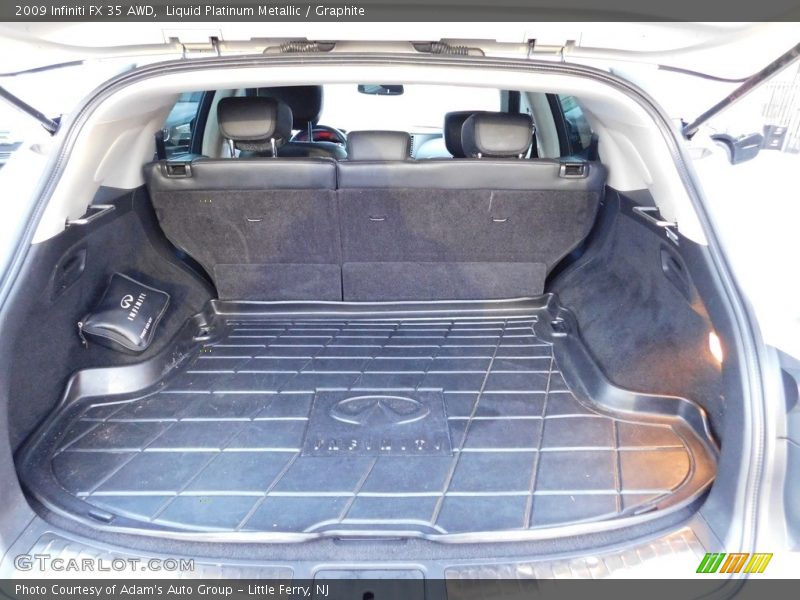 Liquid Platinum Metallic / Graphite 2009 Infiniti FX 35 AWD