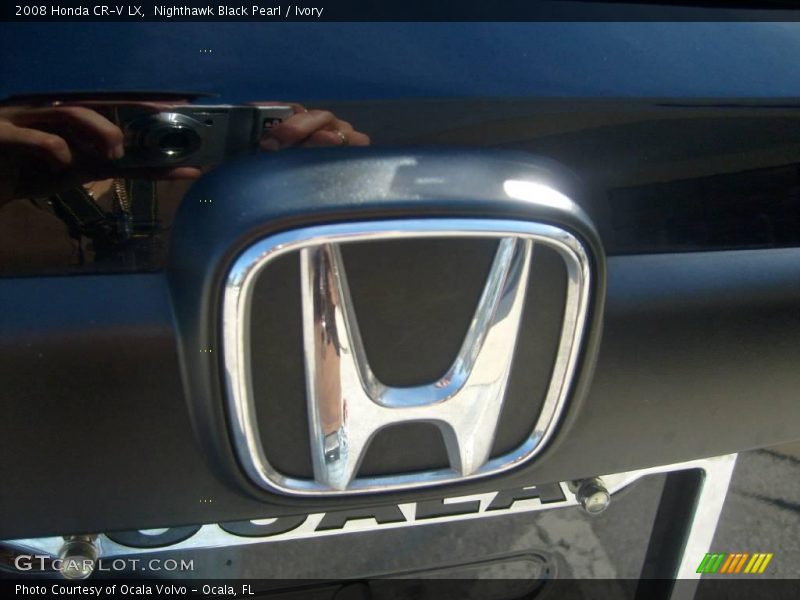Nighthawk Black Pearl / Ivory 2008 Honda CR-V LX