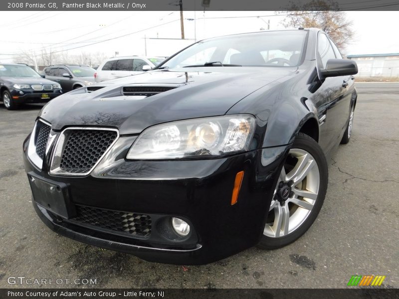 Panther Black Metallic / Onyx 2008 Pontiac G8