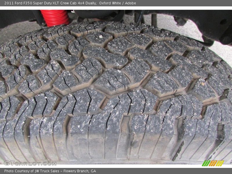 Oxford White / Adobe 2011 Ford F350 Super Duty XLT Crew Cab 4x4 Dually