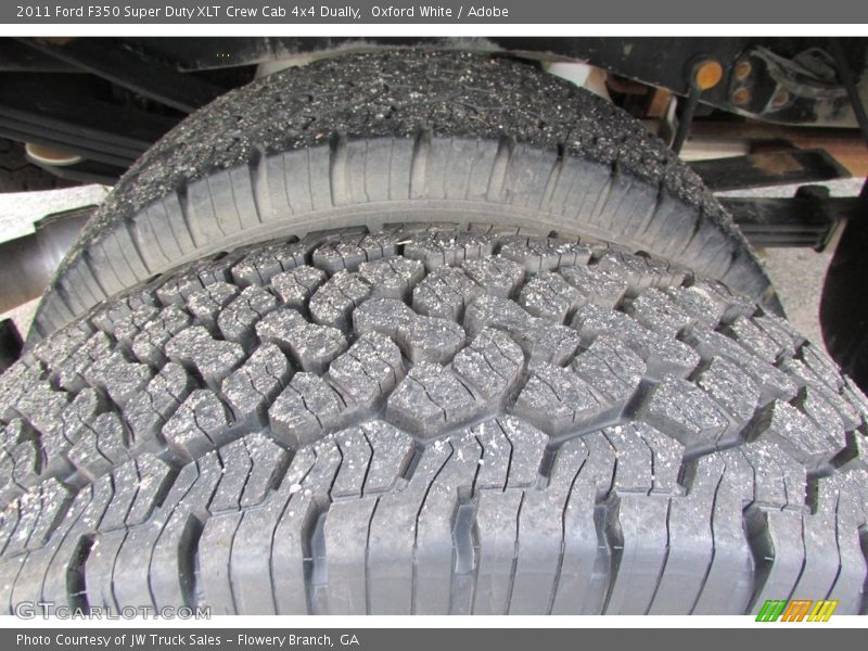 Oxford White / Adobe 2011 Ford F350 Super Duty XLT Crew Cab 4x4 Dually