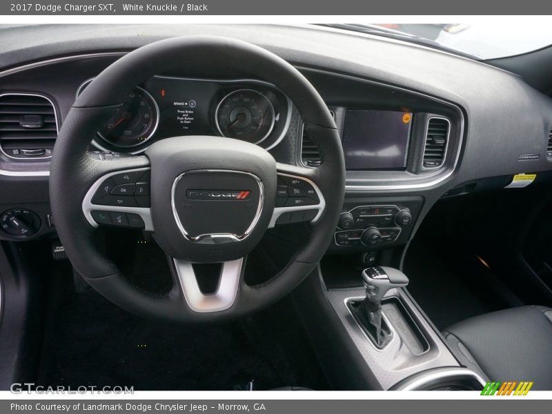 White Knuckle / Black 2017 Dodge Charger SXT