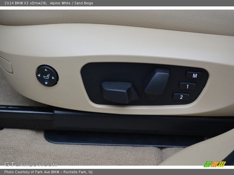 Alpine White / Sand Beige 2014 BMW X3 xDrive28i