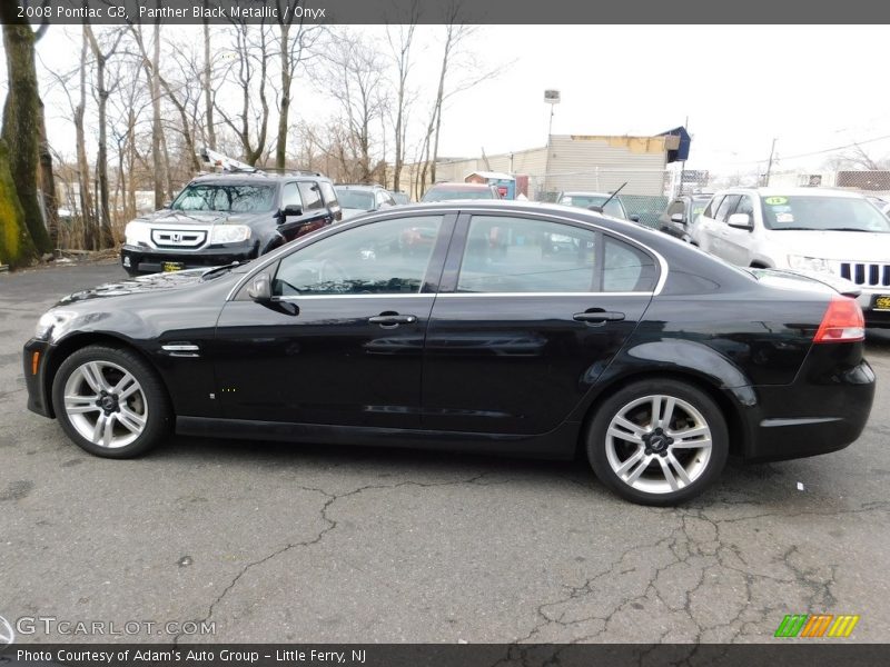 Panther Black Metallic / Onyx 2008 Pontiac G8