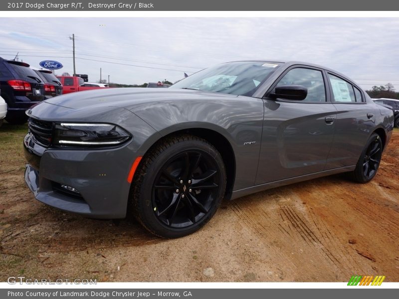 Destroyer Grey / Black 2017 Dodge Charger R/T