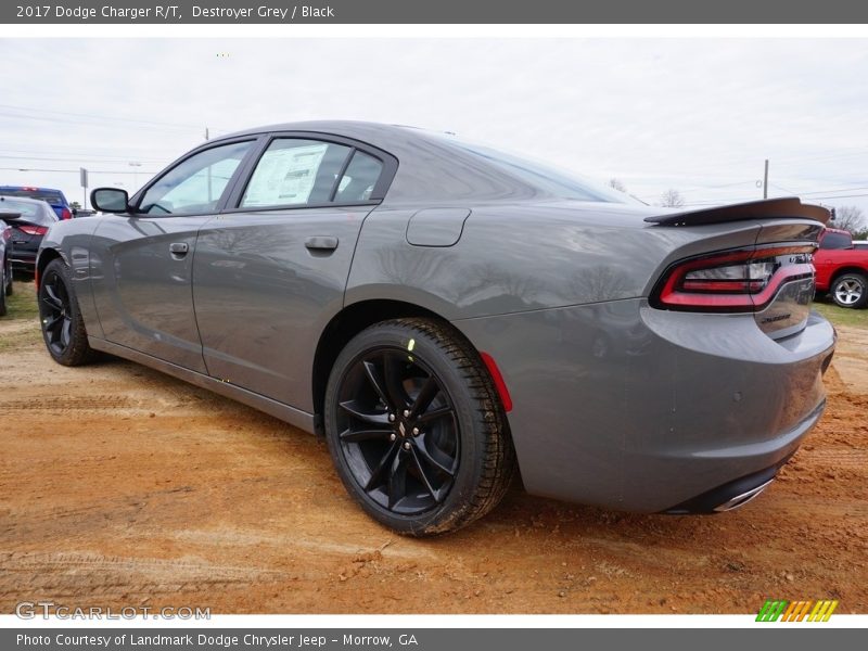 Destroyer Grey / Black 2017 Dodge Charger R/T