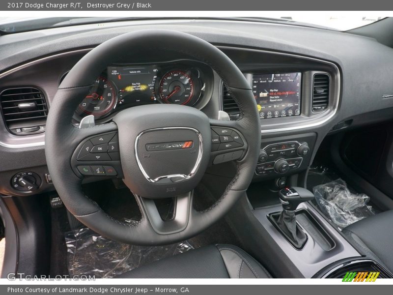 Destroyer Grey / Black 2017 Dodge Charger R/T