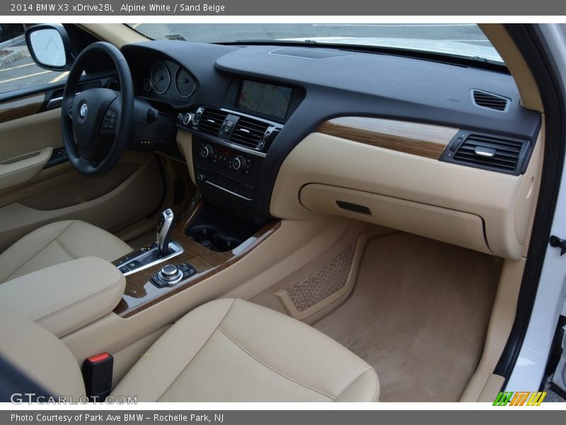 Alpine White / Sand Beige 2014 BMW X3 xDrive28i
