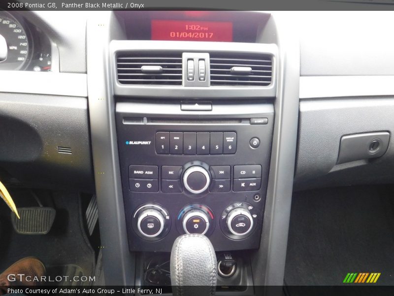 Panther Black Metallic / Onyx 2008 Pontiac G8