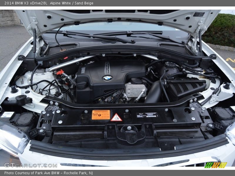 Alpine White / Sand Beige 2014 BMW X3 xDrive28i