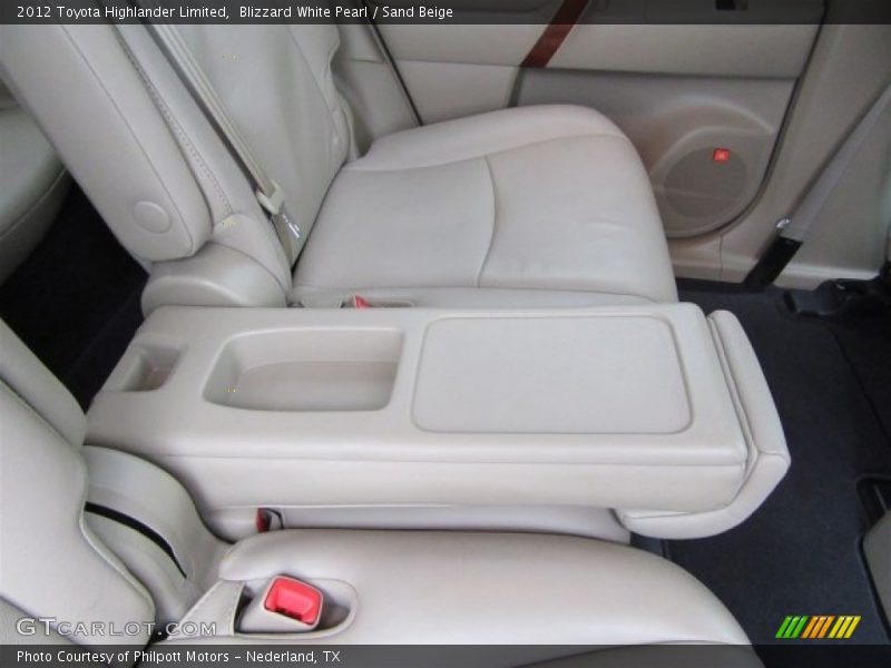 Blizzard White Pearl / Sand Beige 2012 Toyota Highlander Limited
