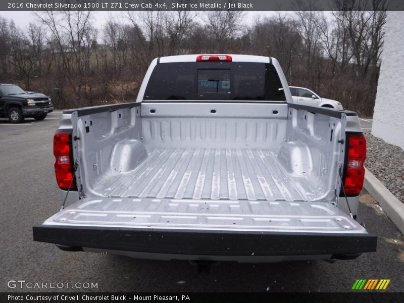 Silver Ice Metallic / Jet Black 2016 Chevrolet Silverado 1500 LT Z71 Crew Cab 4x4