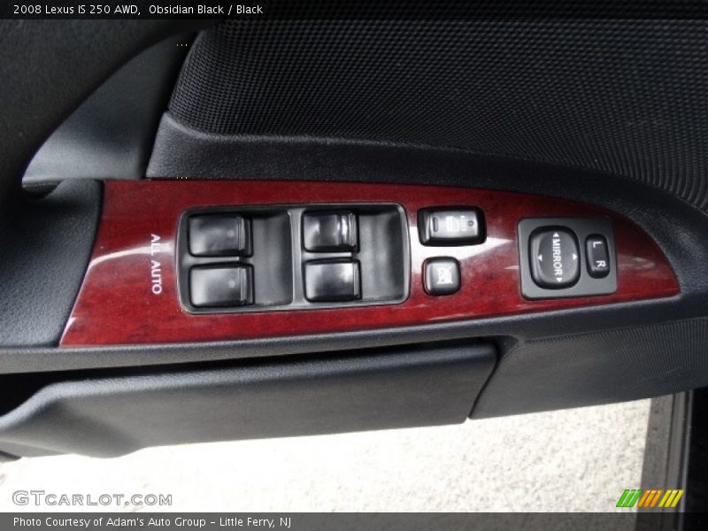 Obsidian Black / Black 2008 Lexus IS 250 AWD