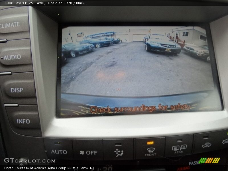 Obsidian Black / Black 2008 Lexus IS 250 AWD
