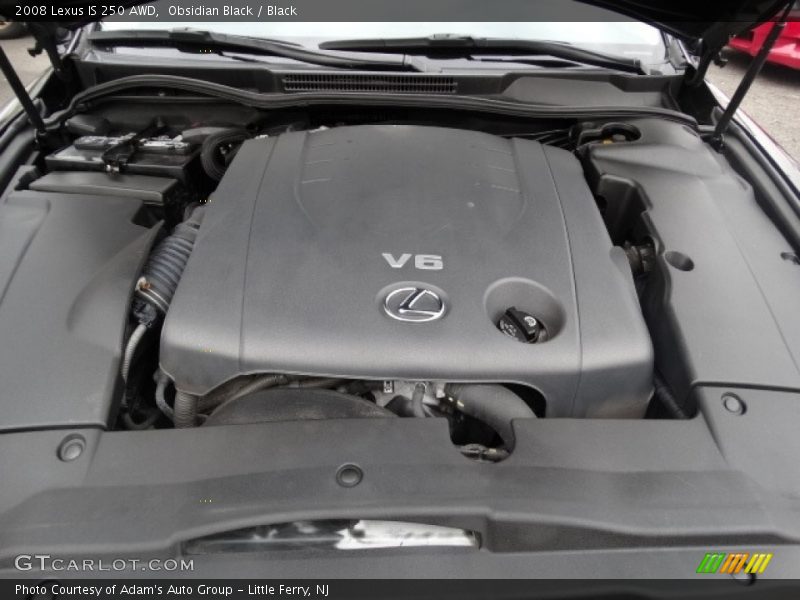 Obsidian Black / Black 2008 Lexus IS 250 AWD