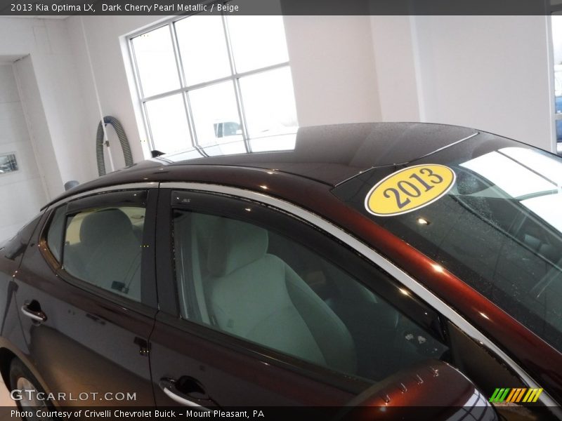 Dark Cherry Pearl Metallic / Beige 2013 Kia Optima LX