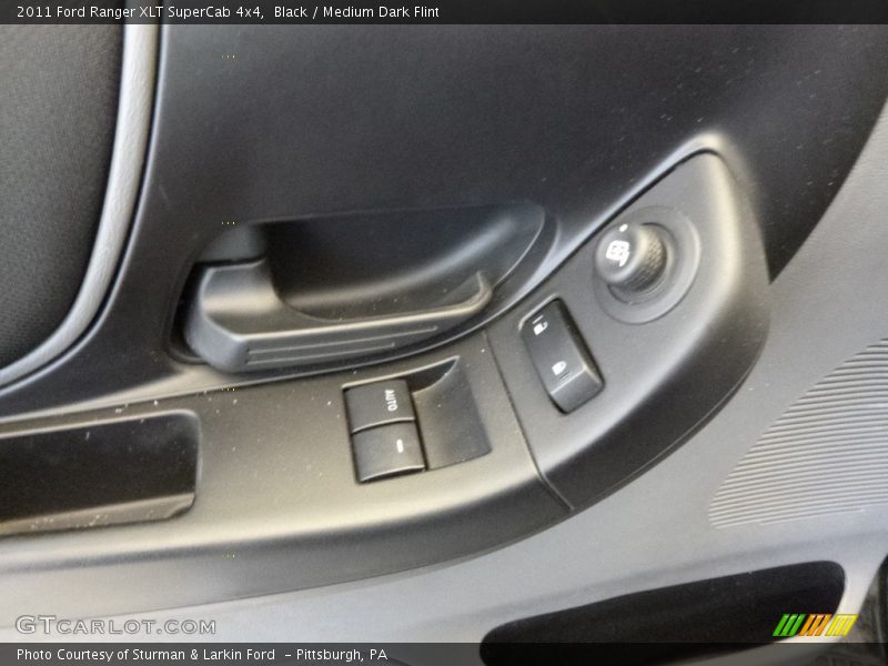 Black / Medium Dark Flint 2011 Ford Ranger XLT SuperCab 4x4