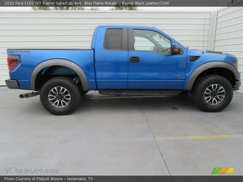  2012 F150 SVT Raptor SuperCab 4x4 Blue Flame Metallic