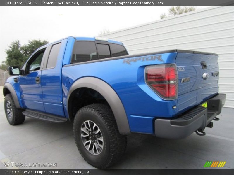  2012 F150 SVT Raptor SuperCab 4x4 Blue Flame Metallic