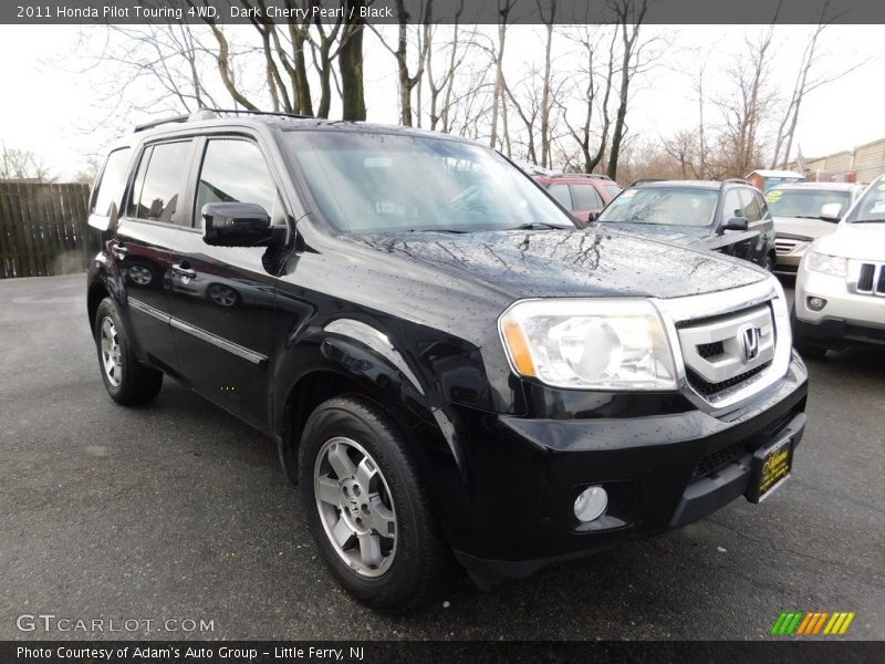Dark Cherry Pearl / Black 2011 Honda Pilot Touring 4WD