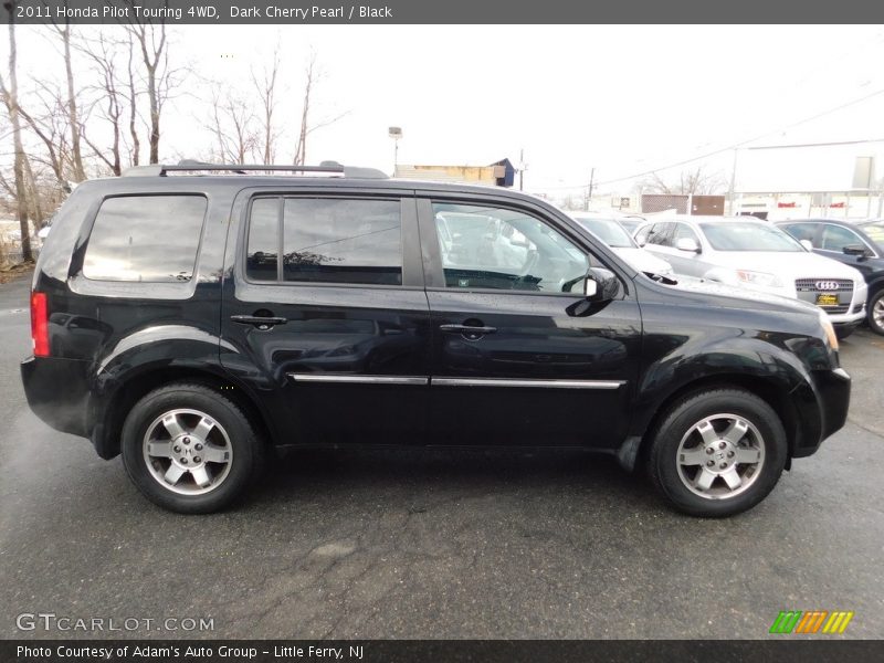 Dark Cherry Pearl / Black 2011 Honda Pilot Touring 4WD