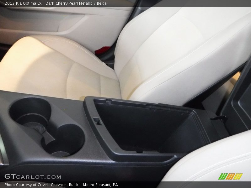Dark Cherry Pearl Metallic / Beige 2013 Kia Optima LX